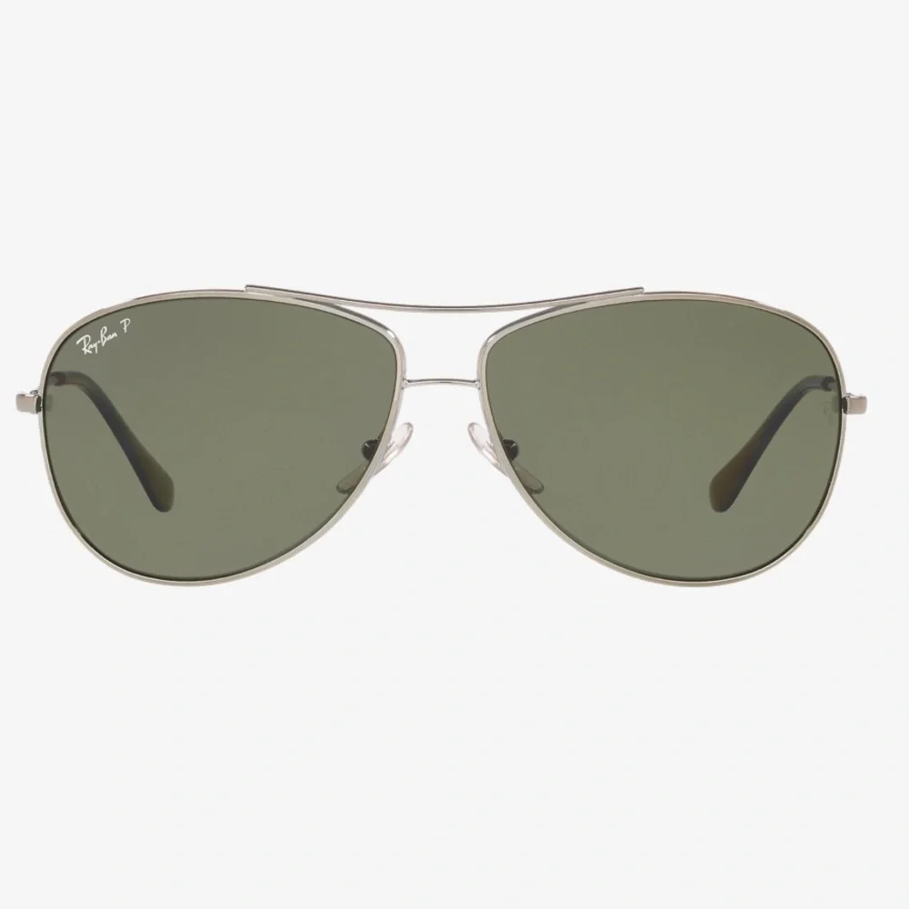 Ray-Ban Aviator RB3293 Silver Sunglasses with Grey Lenses